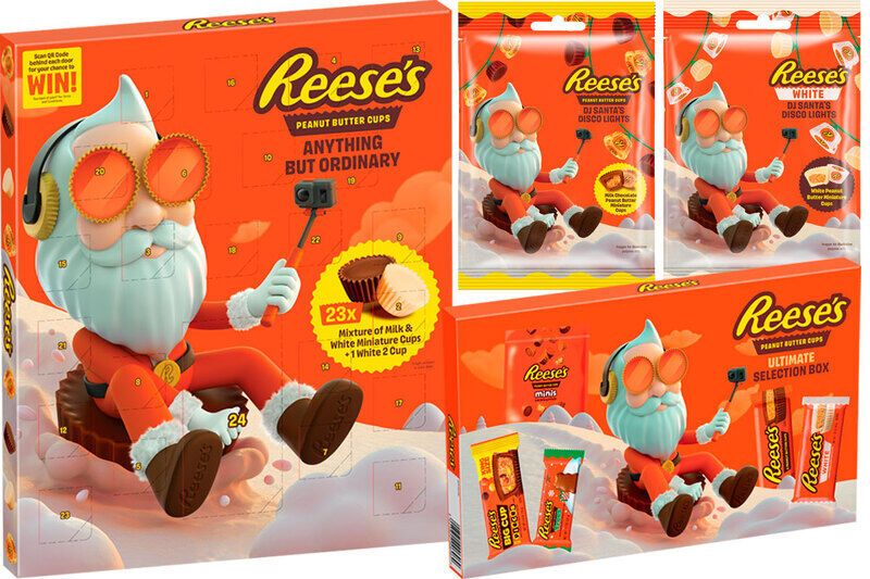 Santa-Themed Chocolate Products