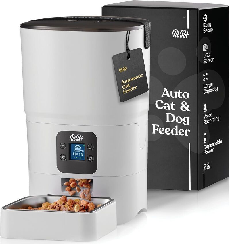 Portion Control Pet Feeders