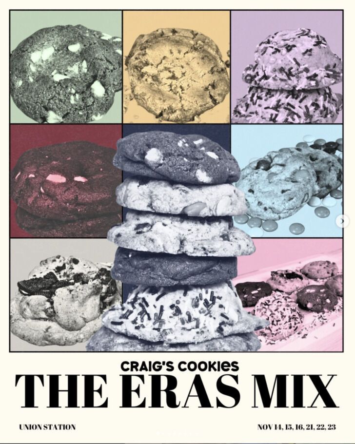 Pop Star-Inspired Cookie Mixes