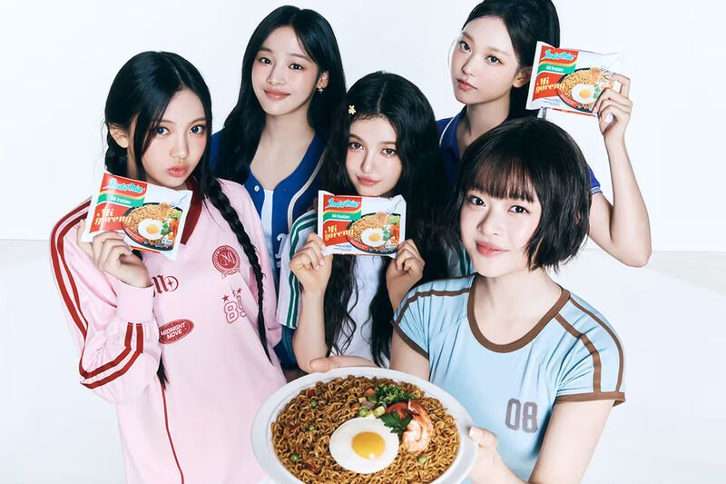 K-Pop-Endorsed Noodle Campaigns