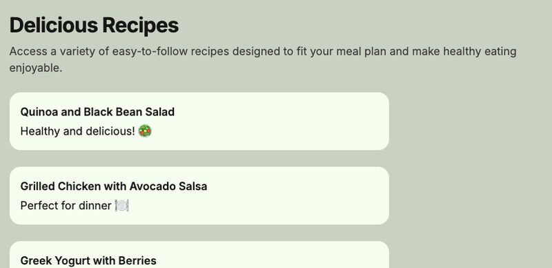 Personalized Meal Planning Apps