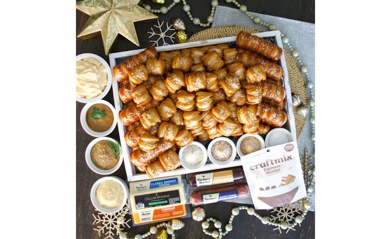 Pretzel-Packed Appetizer Boxes