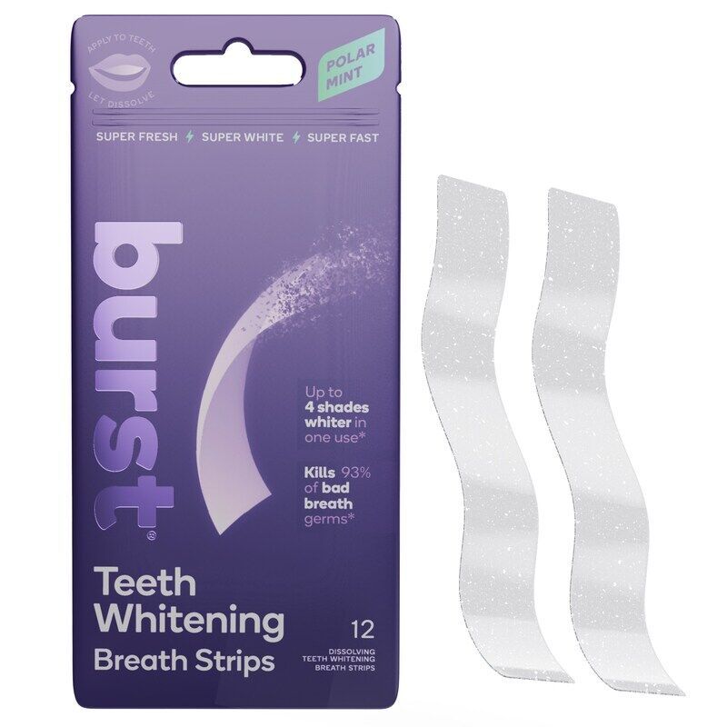 Teeth-Whitening Breath Strips