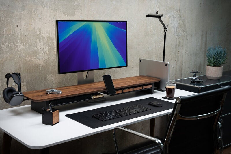 Minimalist Desktop Shelving Systems