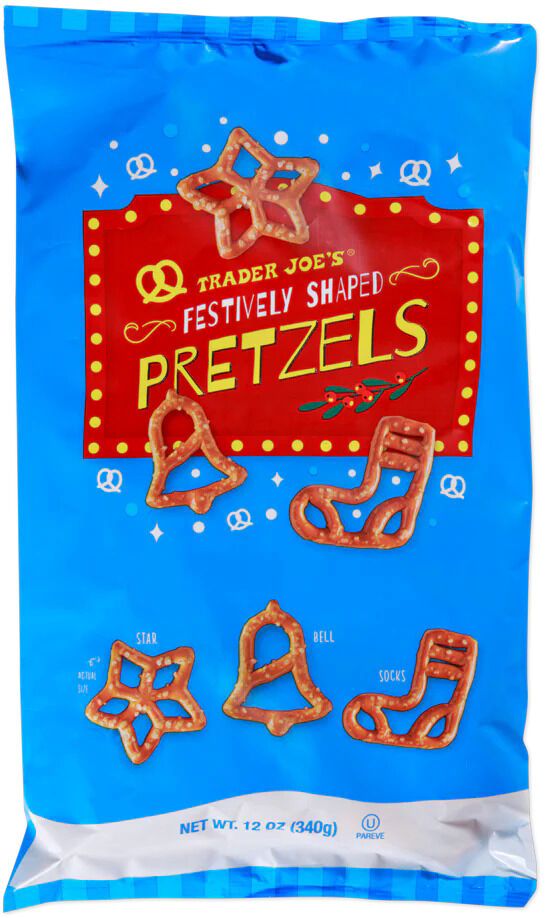 Holiday-Themed Pretzel Snacks