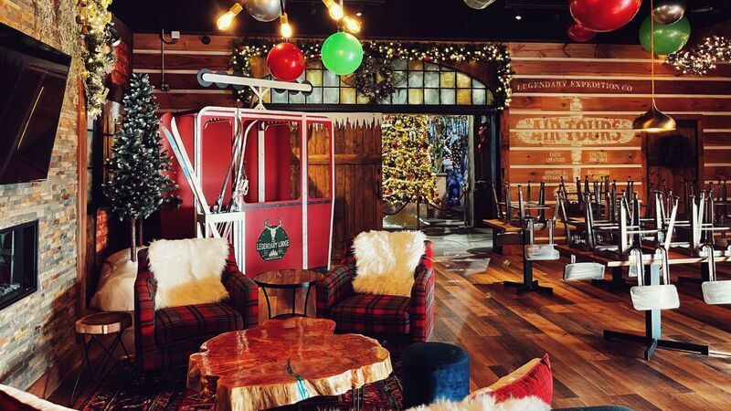 Festive Holiday Pop-Up Bars