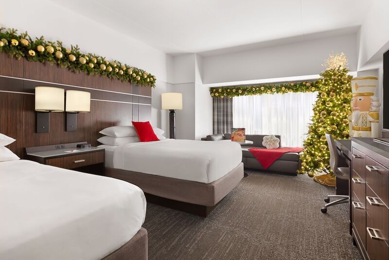 Festively Decorated Hotel Suites