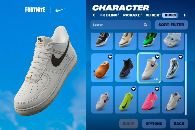 In-Game Digital Sneakers