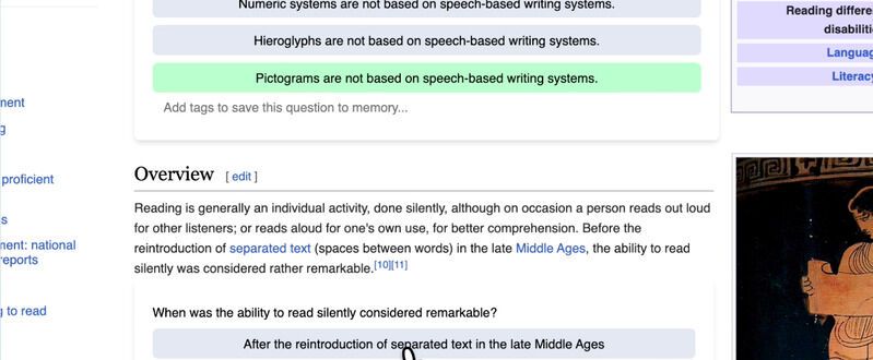 AI Reading Comprehension Companions