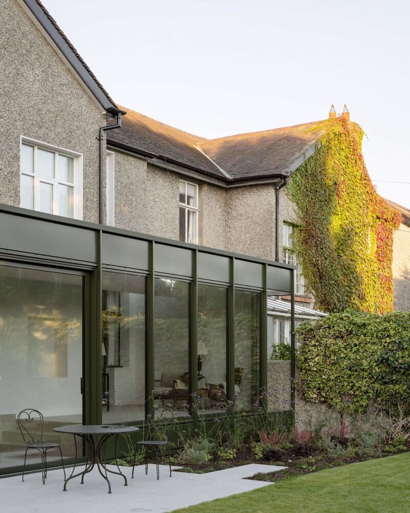 Window-Lined Country Home Extensions