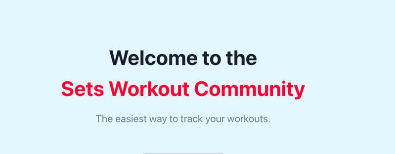 Simple Workout Tracking Apps