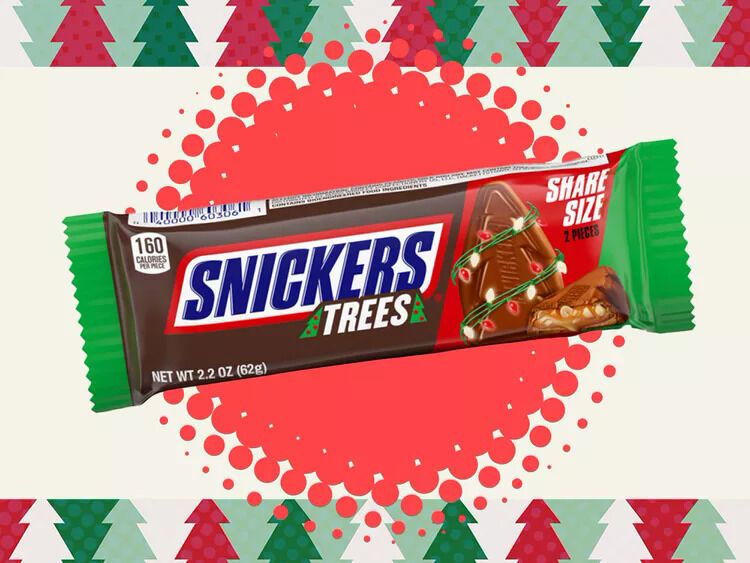 Tree-Shaped Candy Bars