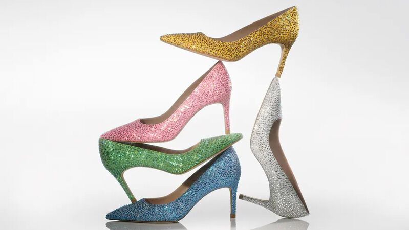 Limited-Edition Crystal Shoes