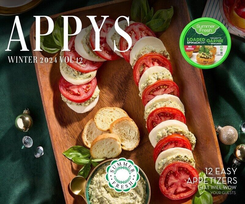 Appetizer-Themed Holiday Campaigns