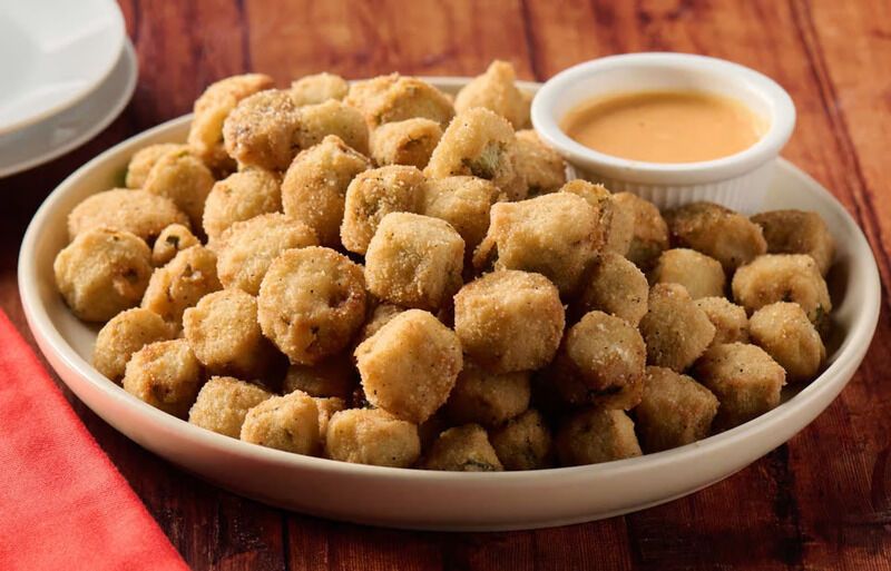 Fried Okra Appetizers