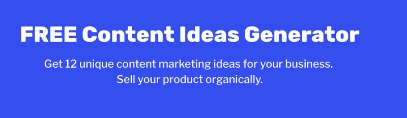 Content Ideation Tools