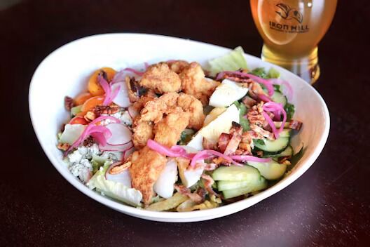 Crispy Chicken Cobb Salads