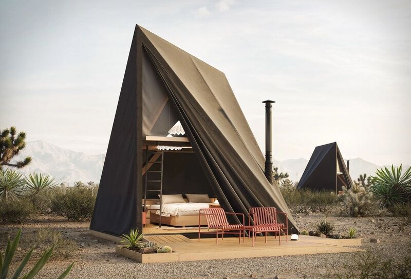 Angular Multi-Level Tents