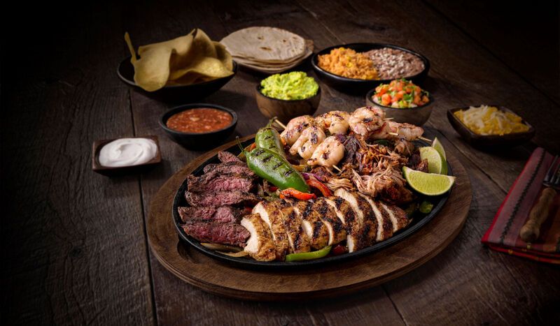 Family-Sized Fajita Platters