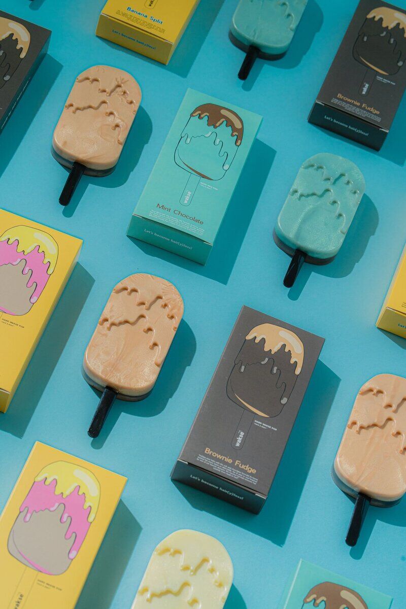 Popsicle-Shaped Body Waxes