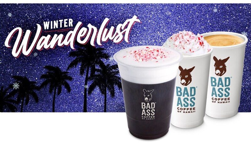 Holiday-Themed Ube Lattes