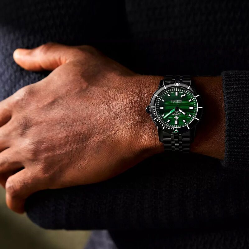 Moody Malachite Stone Timepieces