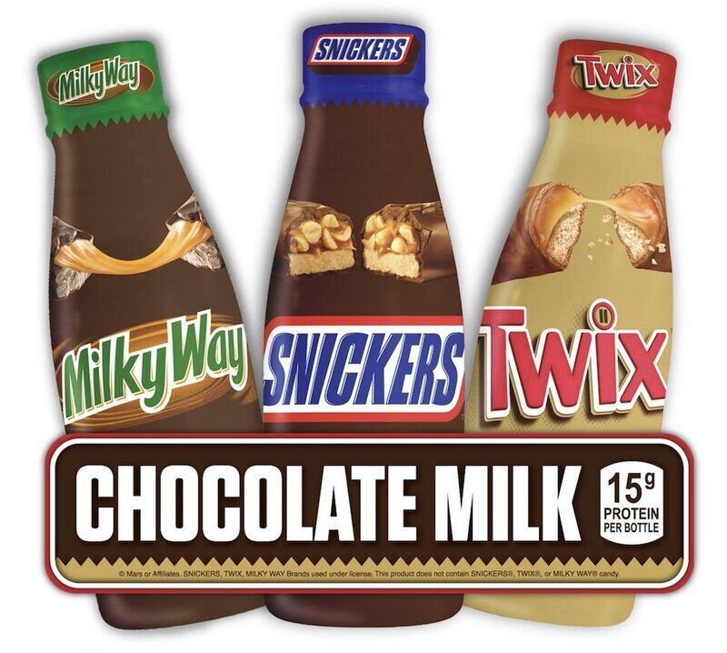 Protein-Rich Candy Bar Milks