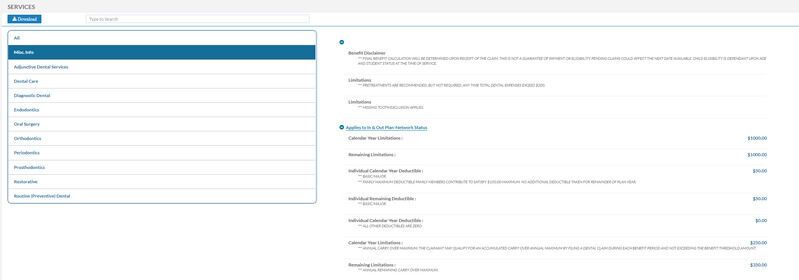 Efficiency-Promoting Dental Insurance Platforms