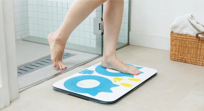 Cartoon-Themed Smart Bath Mats