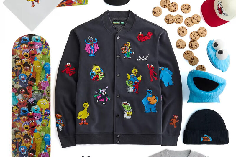 ☆ KITH x Sesame Street Ernie コラボスウェット ☆ Collaboration Kids Show Fashions : Kith x Sesame Street