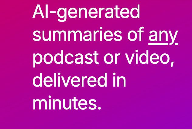 AI Podcast Summaries