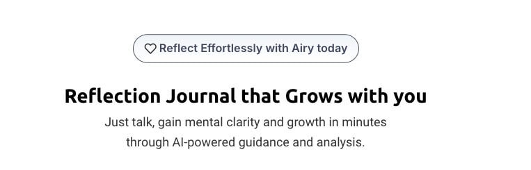 AI Reflection Journals