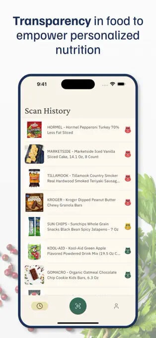 Food Transparency Apps