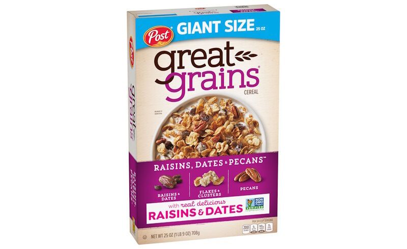 Giant Serving Cereal Packaging