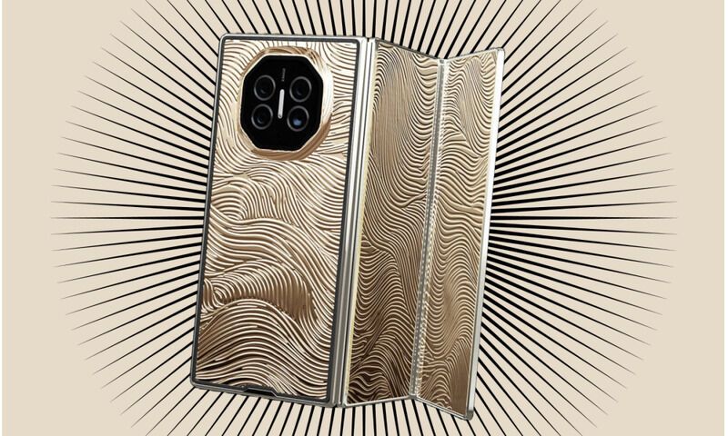 Gilded Folding Smartphones