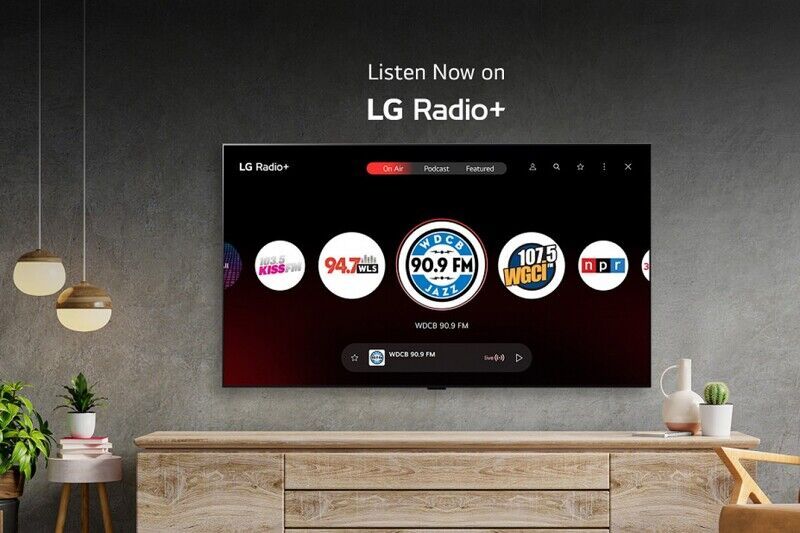 LG Launches Ad-Supported Radio+ Streaming on Smart TVs