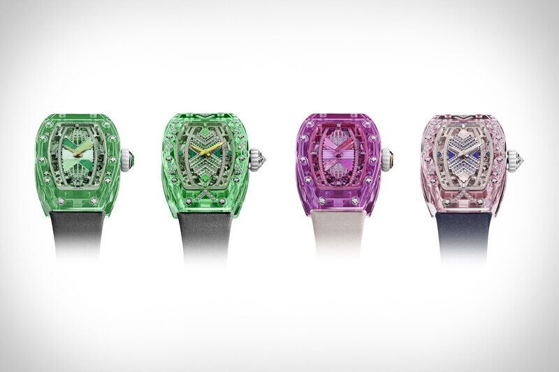 Dazzling Sapphire-Crafted Timepieces