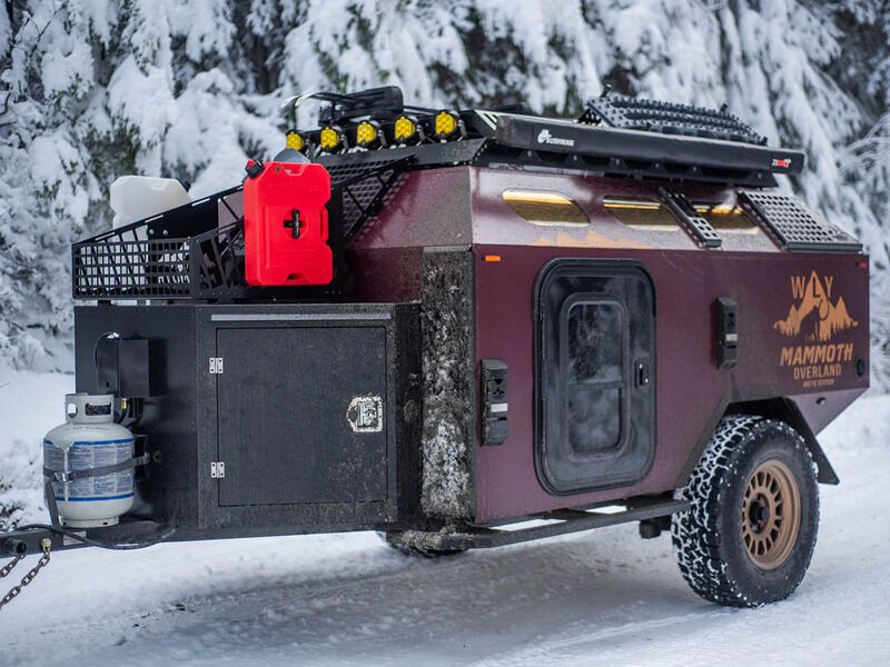 Rugged Weatherized Adventurous Trailers