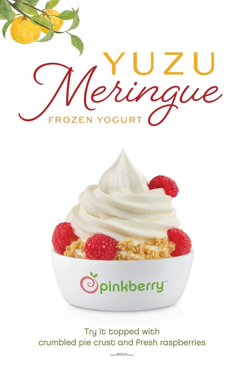 Limited-Time Yuzu-Flavored Frozen Yogurt