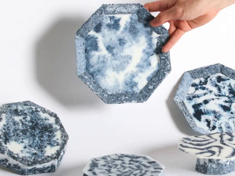 Decorative Denim-Made Plates