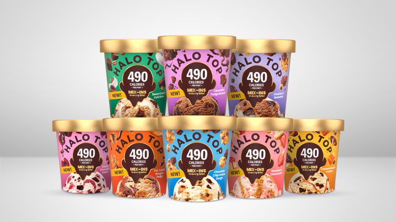 Topping-Packed Ice Cream Pints