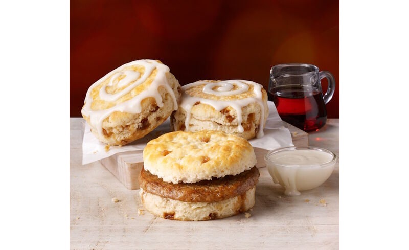 Maple-Infused QSR Biscuit Sandwiches
