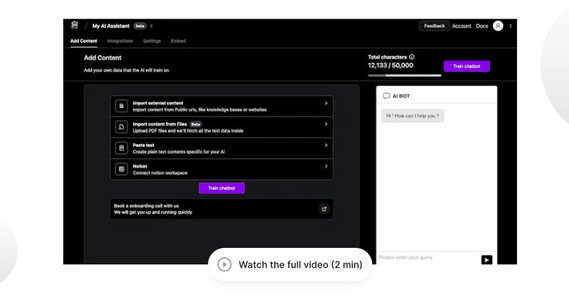 AI Customer Assistants