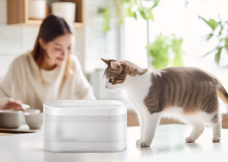 Water-Purifying Pet Fountains