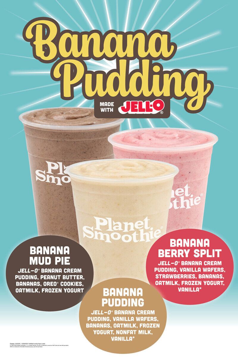 Pudding-Infused Smoothies