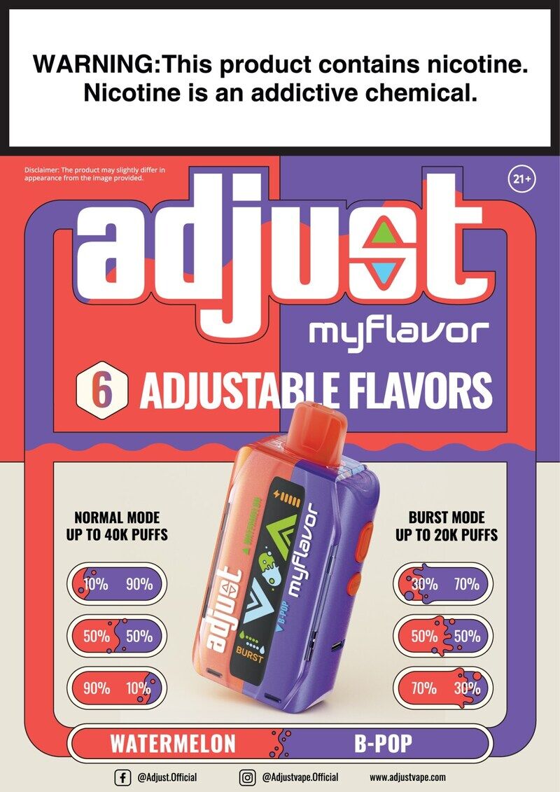 Flavor-Adjustable Vapes