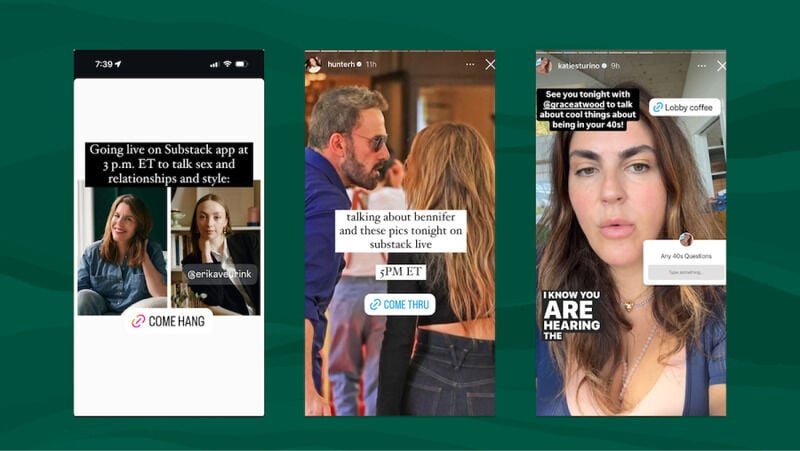 Newsletter Livestreaming Integrations