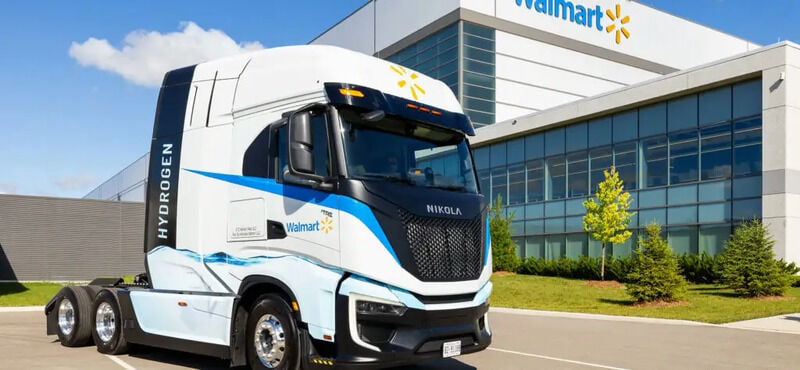 Walmart Canada Introduces Hydrogen-Powered Semi-Truck for Sustainable Transportation in Mississauga