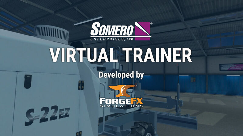 Concrete Leveling Simulation Technologies - Somero & ForgeFX Simulations Enhance Training (TrendHunter.com)