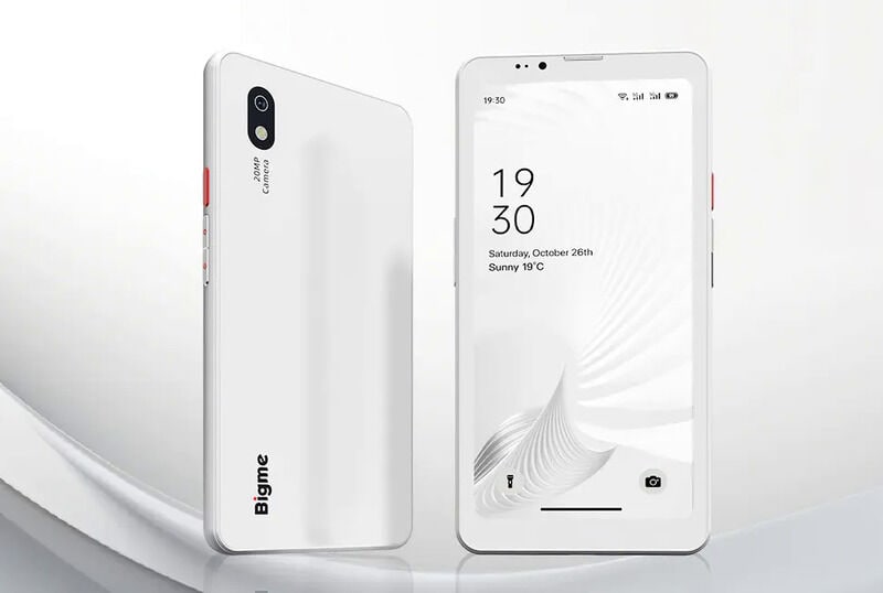 Pro-Grade E-Ink Smartphones: The Bigme Hibreak Pro Has Dual-SIM 5G